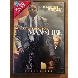 Man‎ on Fire (DVD, 2004), Washington, Fanning, Fair Condition